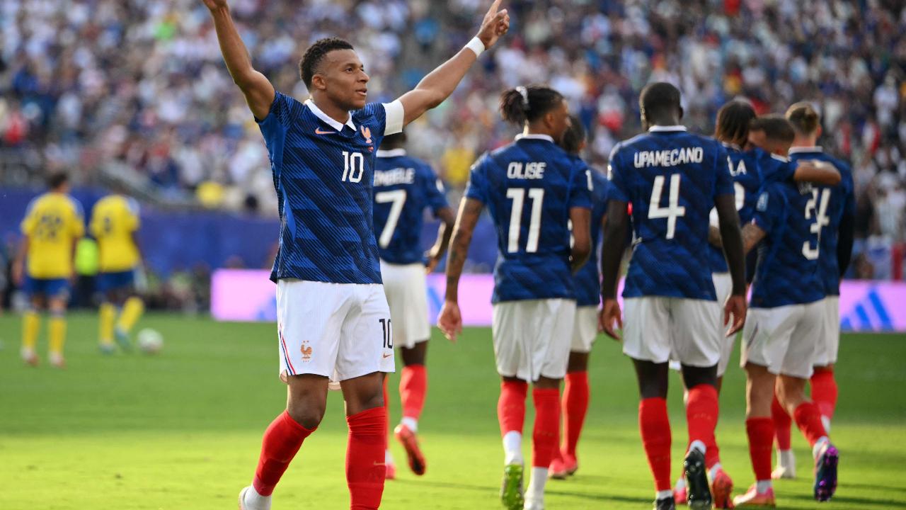 France superstar Mbappe scored a brace, which equalled his goal tally with the Golden Boot holder, Lionel Messi